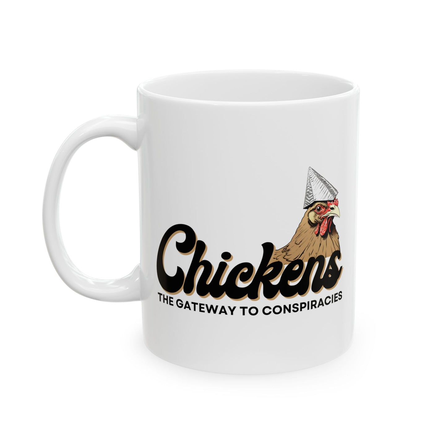 Chickens Gateway To Conspiracies Coffee Mug
