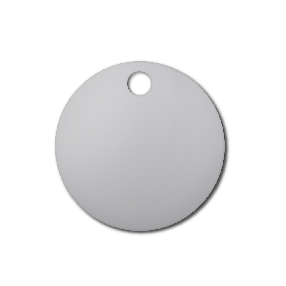 Engraved Metal Tag - Double-Sided / 3D