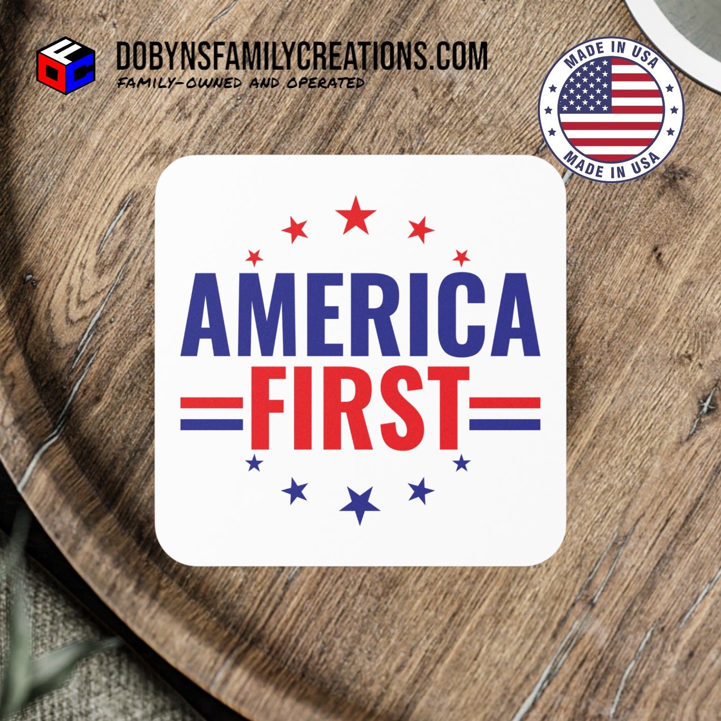 America First Coaster