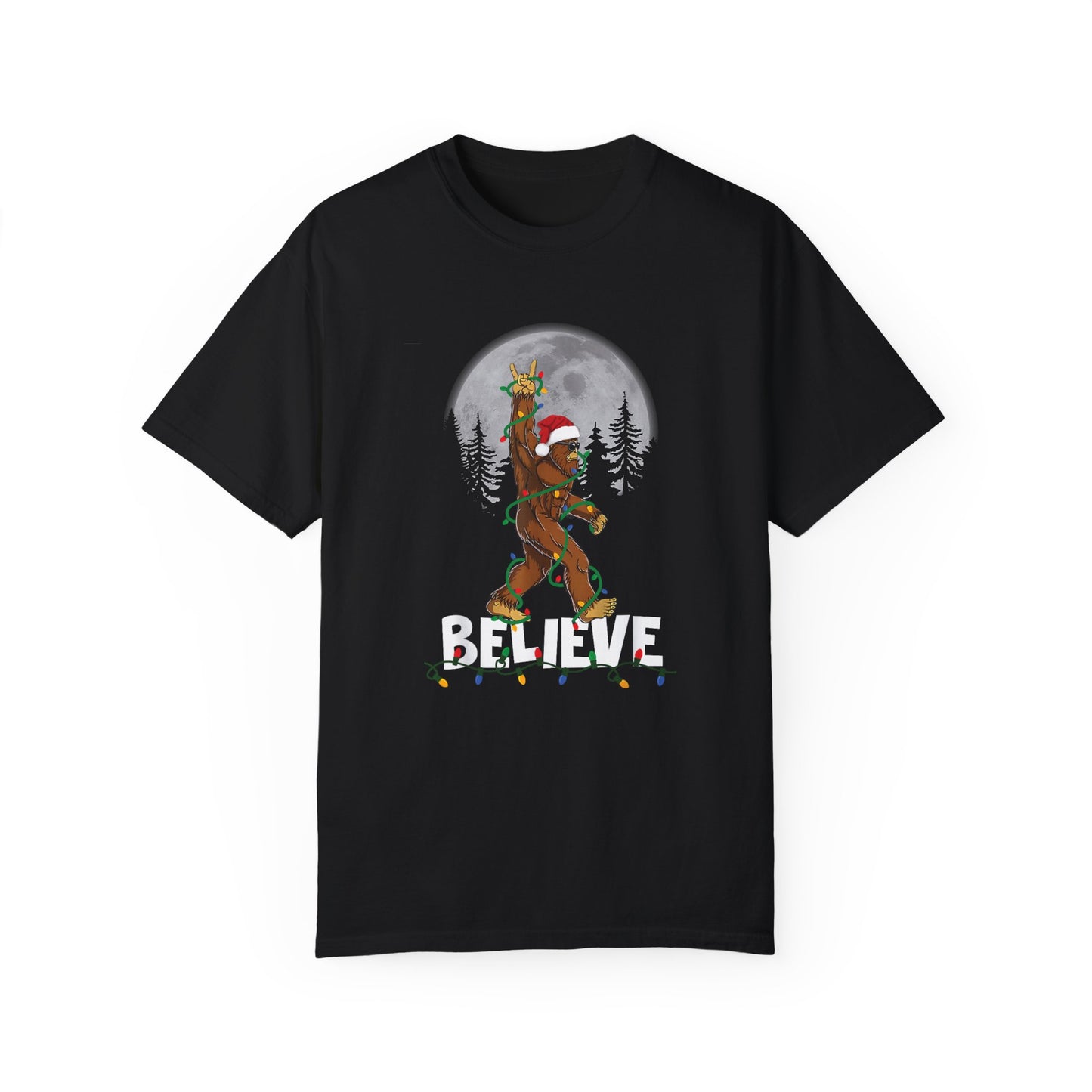 Bigfoot Moon Believe - 100% Made in USA Shirt