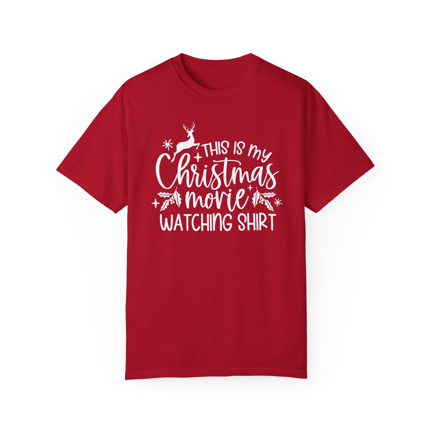 This Is My Christmas Movie Watching Shirt Tee Shirt
