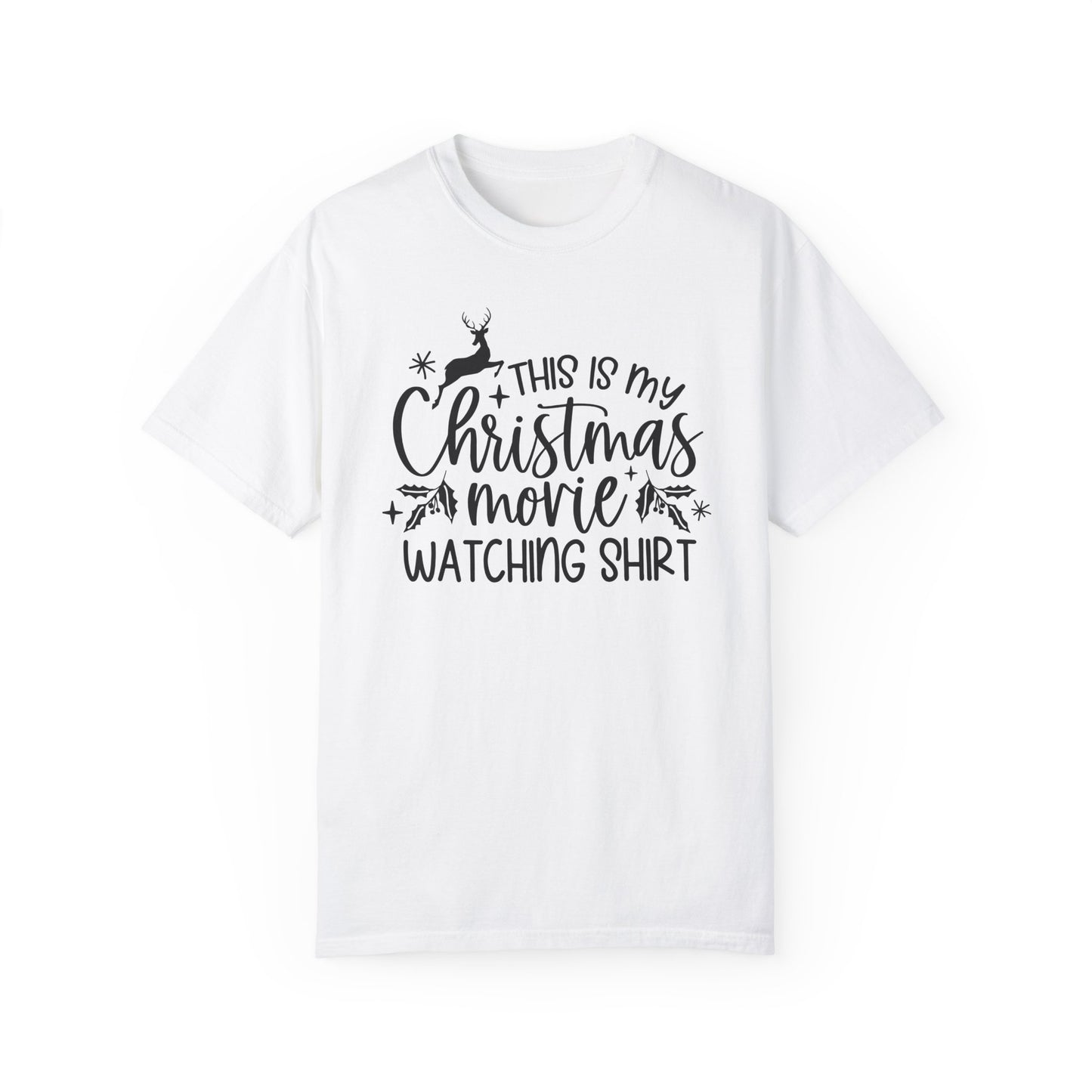 This Is My Christmas Movie Watching Shirt Tee Shirt