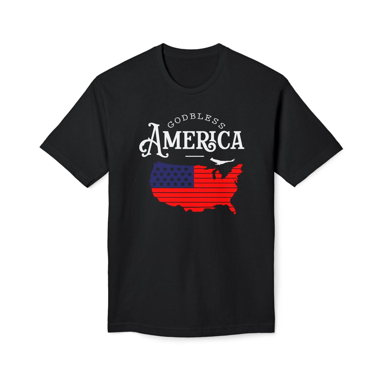 Godbless America Cotton Tee Shirt