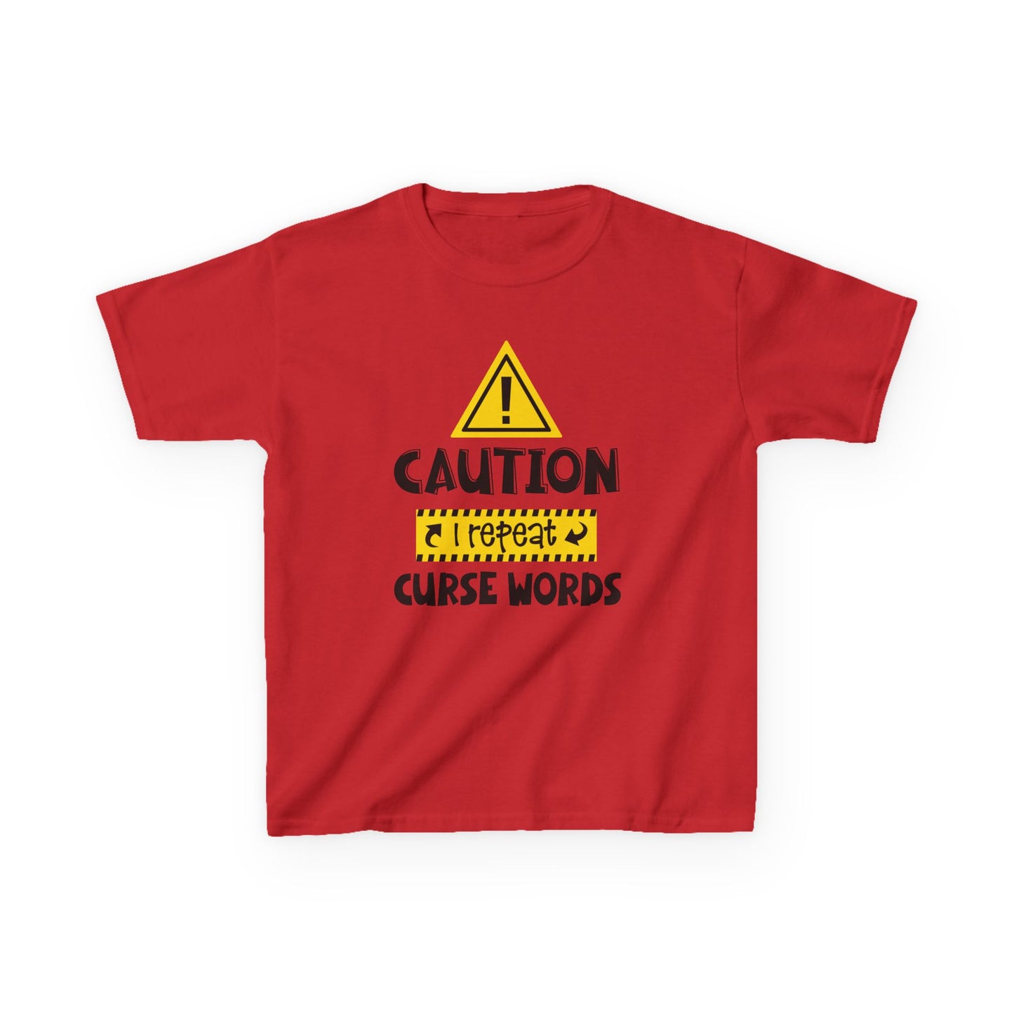 I Repeat Curse Words Kids Tee Shirt