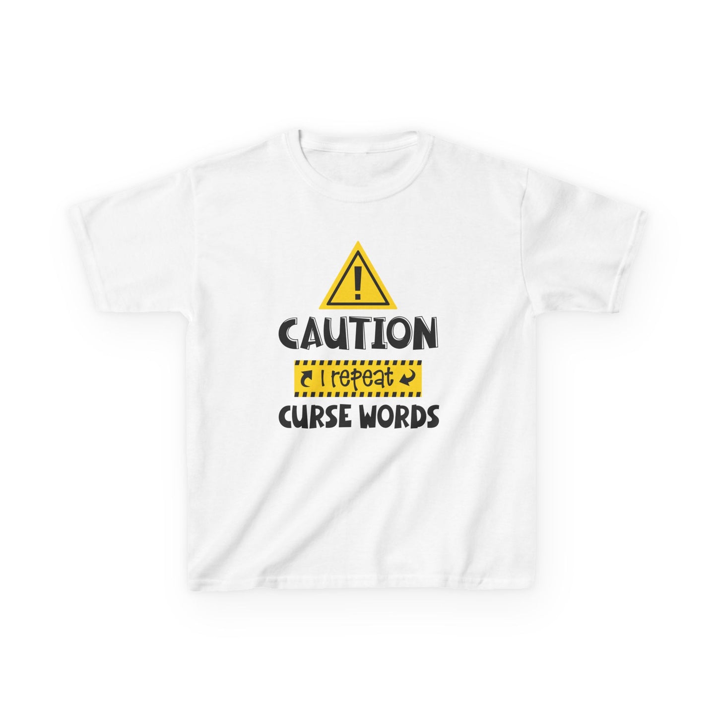 I Repeat Curse Words Kids Tee Shirt
