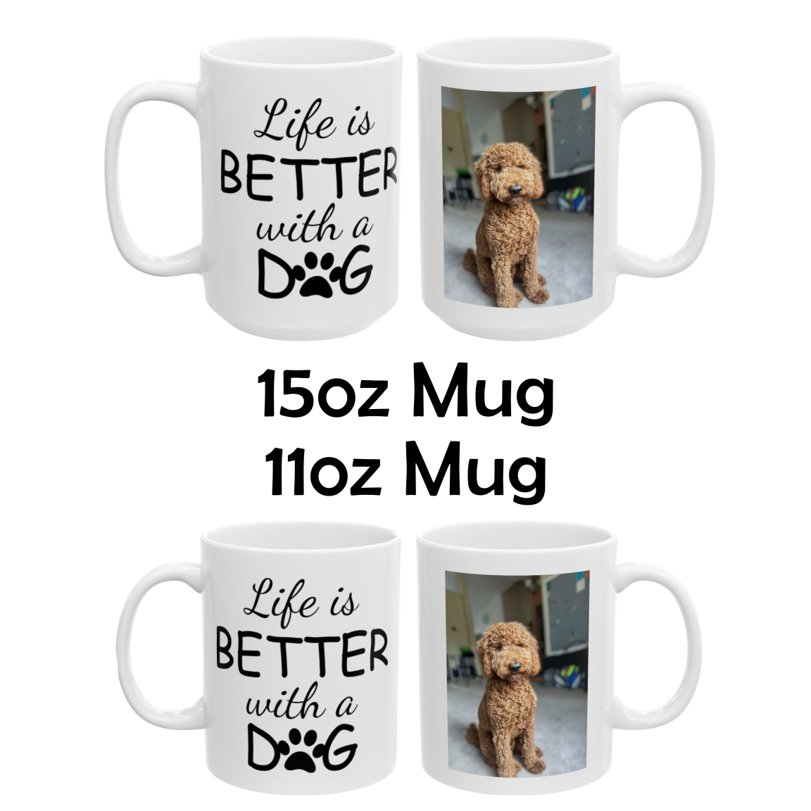 Your Image Dog Mug