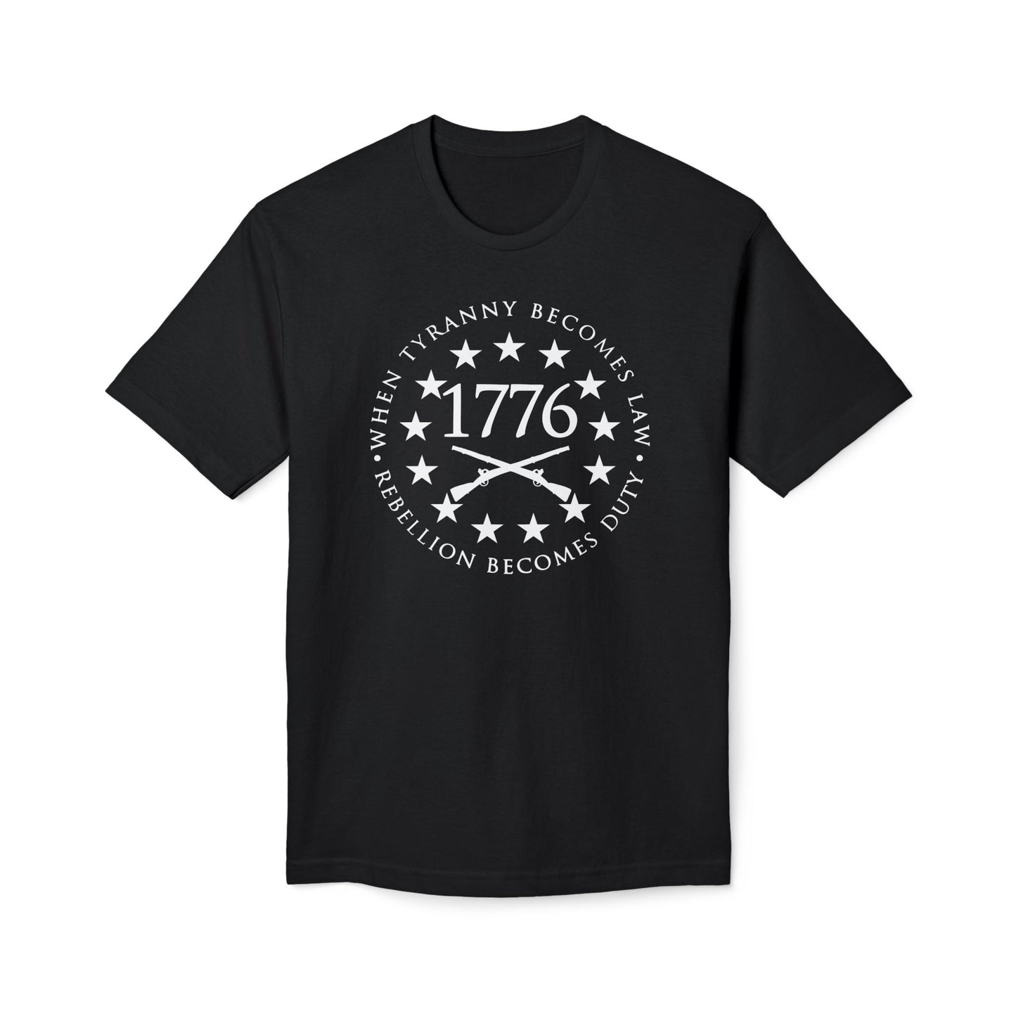 When Tyranny Becomes Law Cotton Tee Shirt