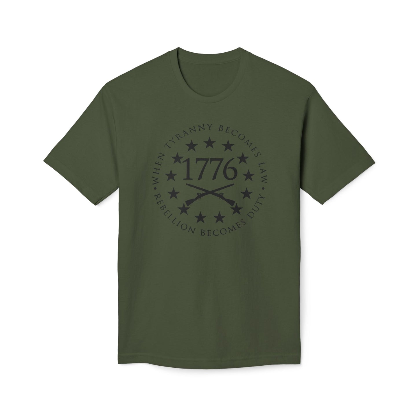When Tyranny Becomes Law Cotton Tee Shirt
