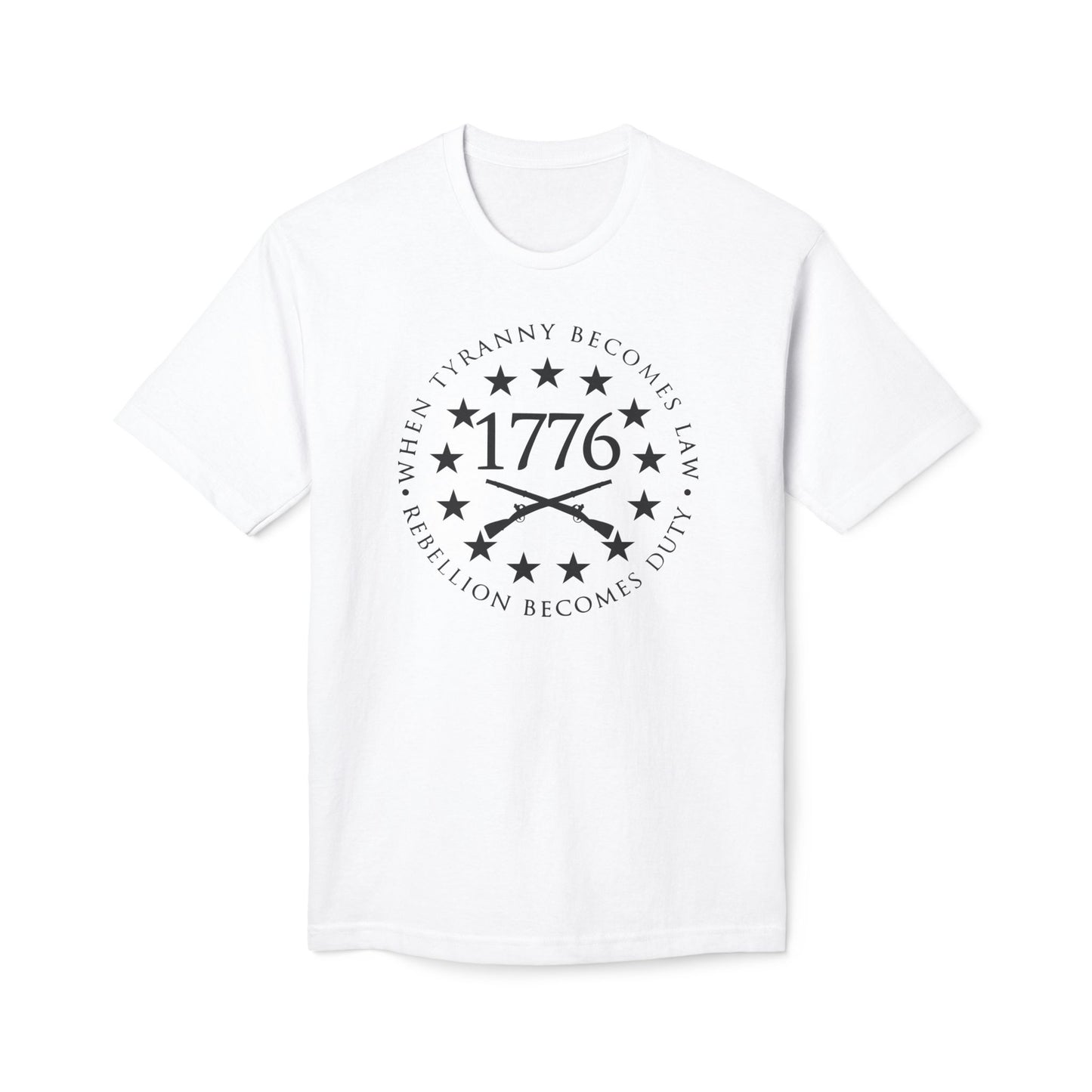 When Tyranny Becomes Law Cotton Tee Shirt