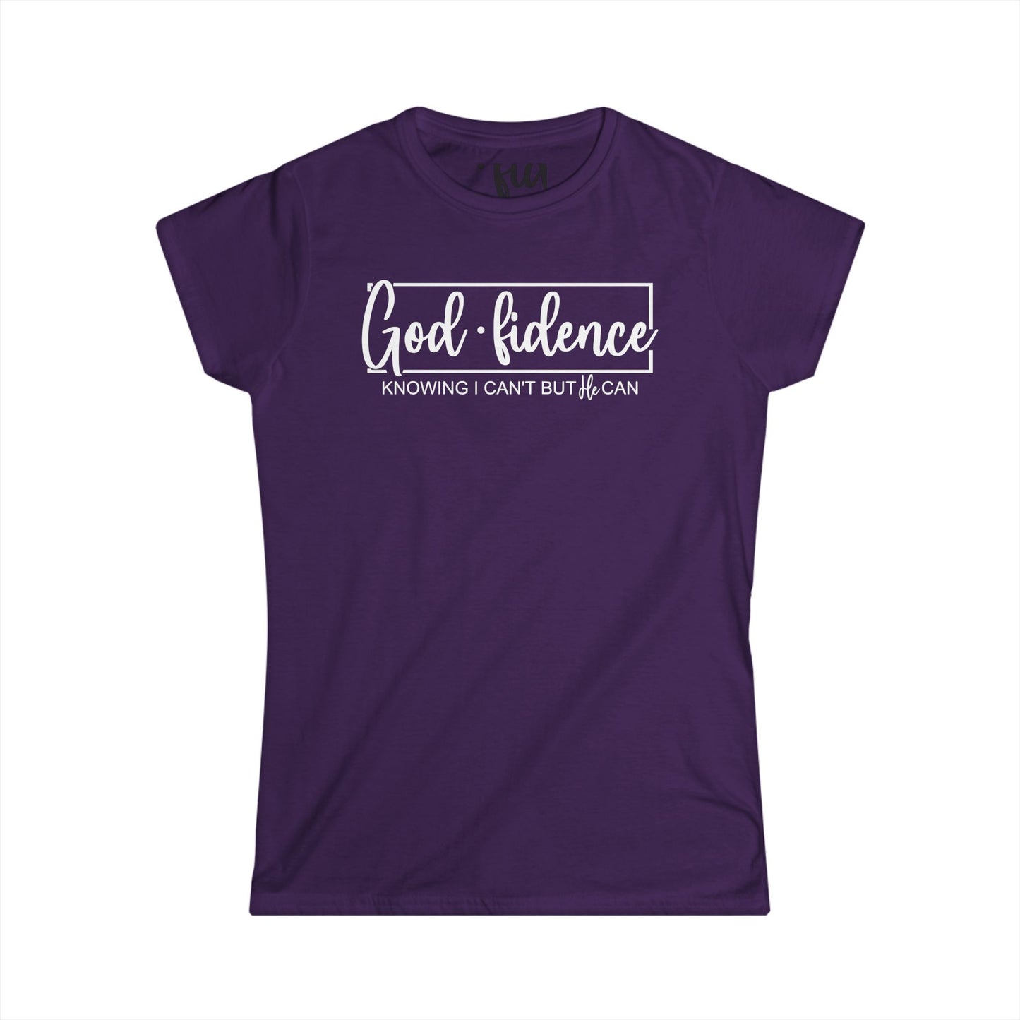 God fidence Cotton Tee Shirt