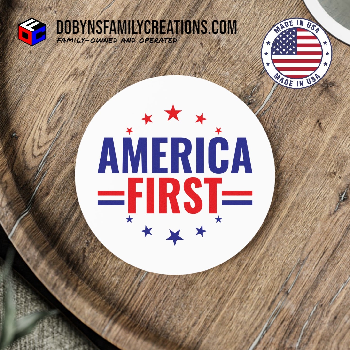 America First Coaster