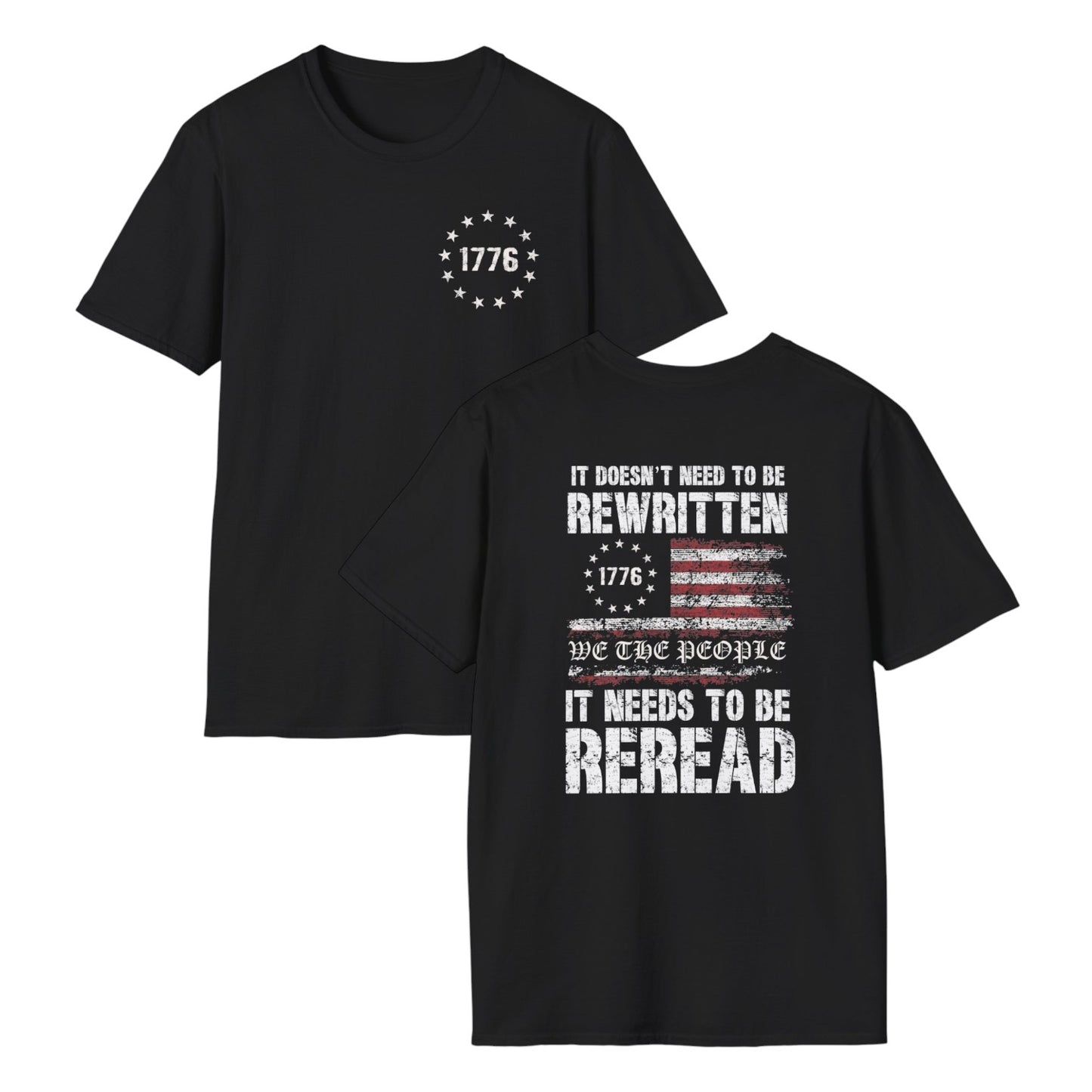 It Doesn't Need To Be Rewritten Cotton Tee Shirt