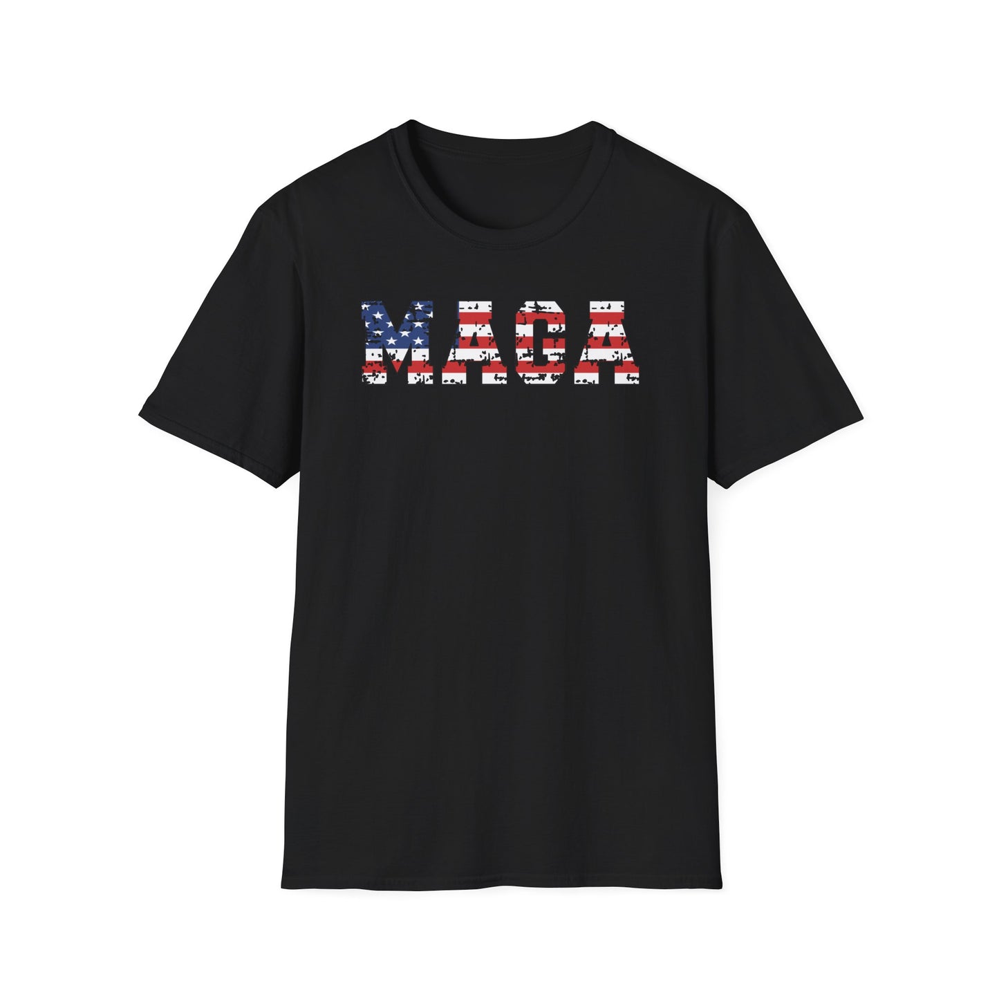 MAGA USA Flag Cotton Tee Shirt