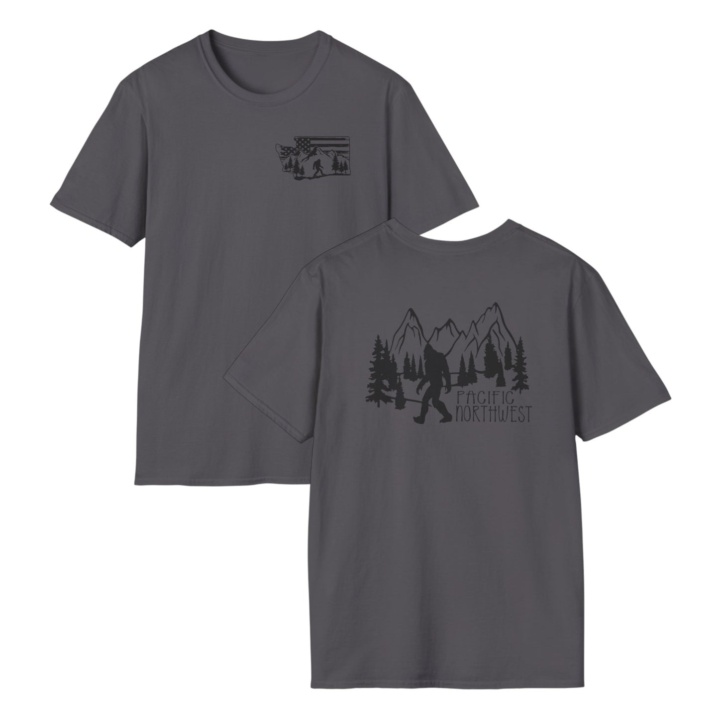 Pacific Northwest - Washington Cotton Tee Shirt