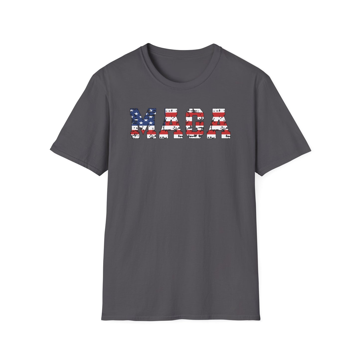 MAGA USA Flag Cotton Tee Shirt