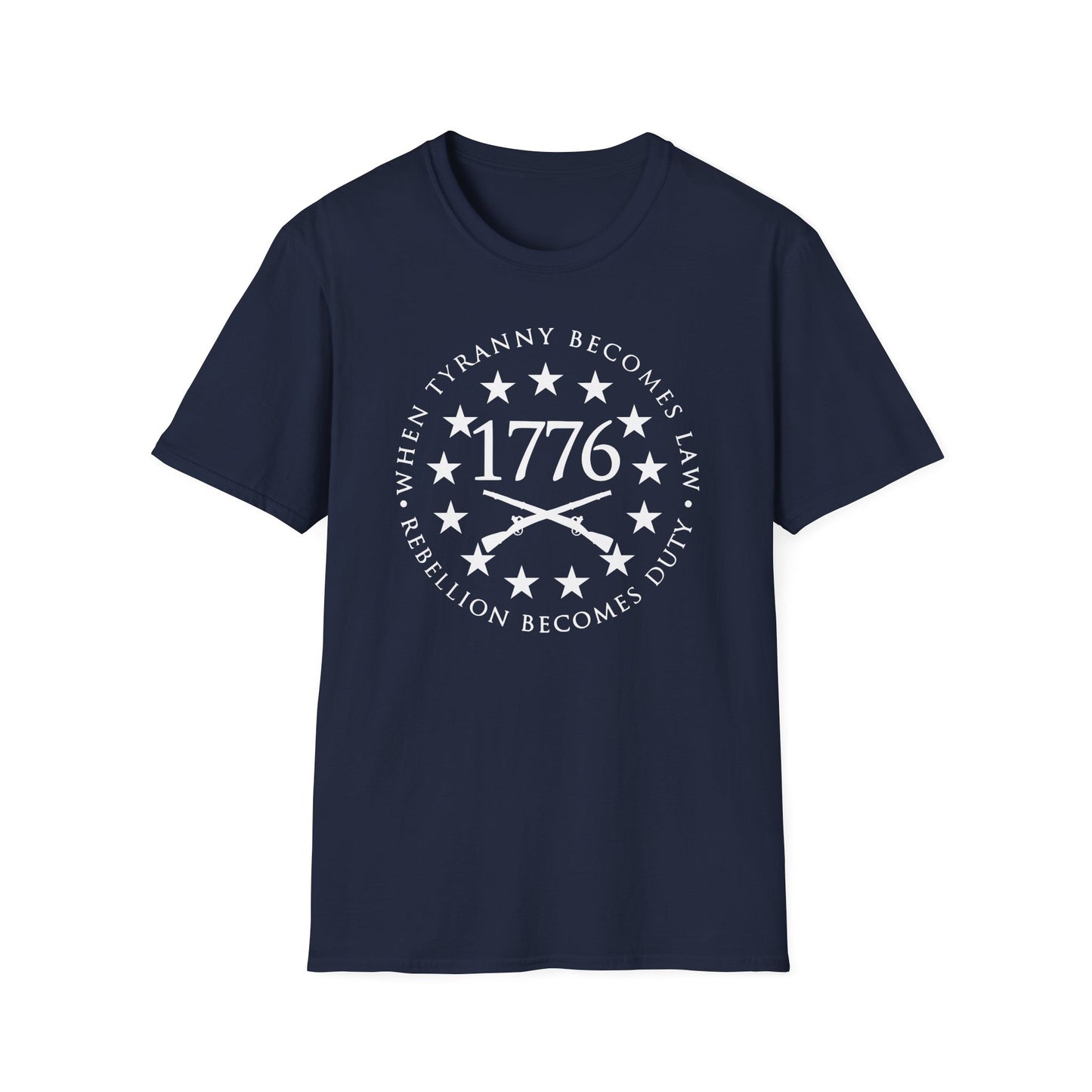When Tyranny Becomes Law Cotton Tee Shirt