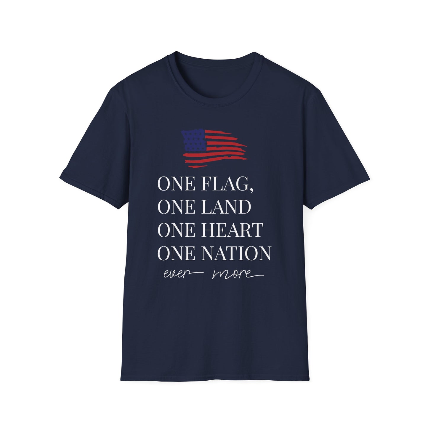 One Flag Cotton Tee Shirt