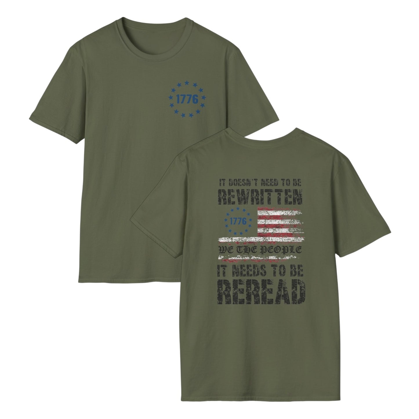 It Doesn't Need To Be Rewritten Cotton Tee Shirt