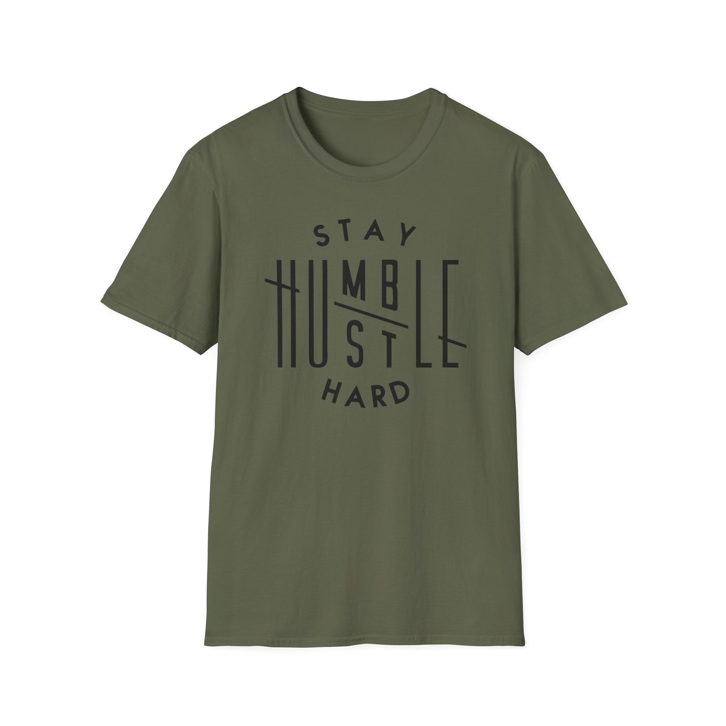 Stay Humble Hustle Hard Cotton Tee Shirt