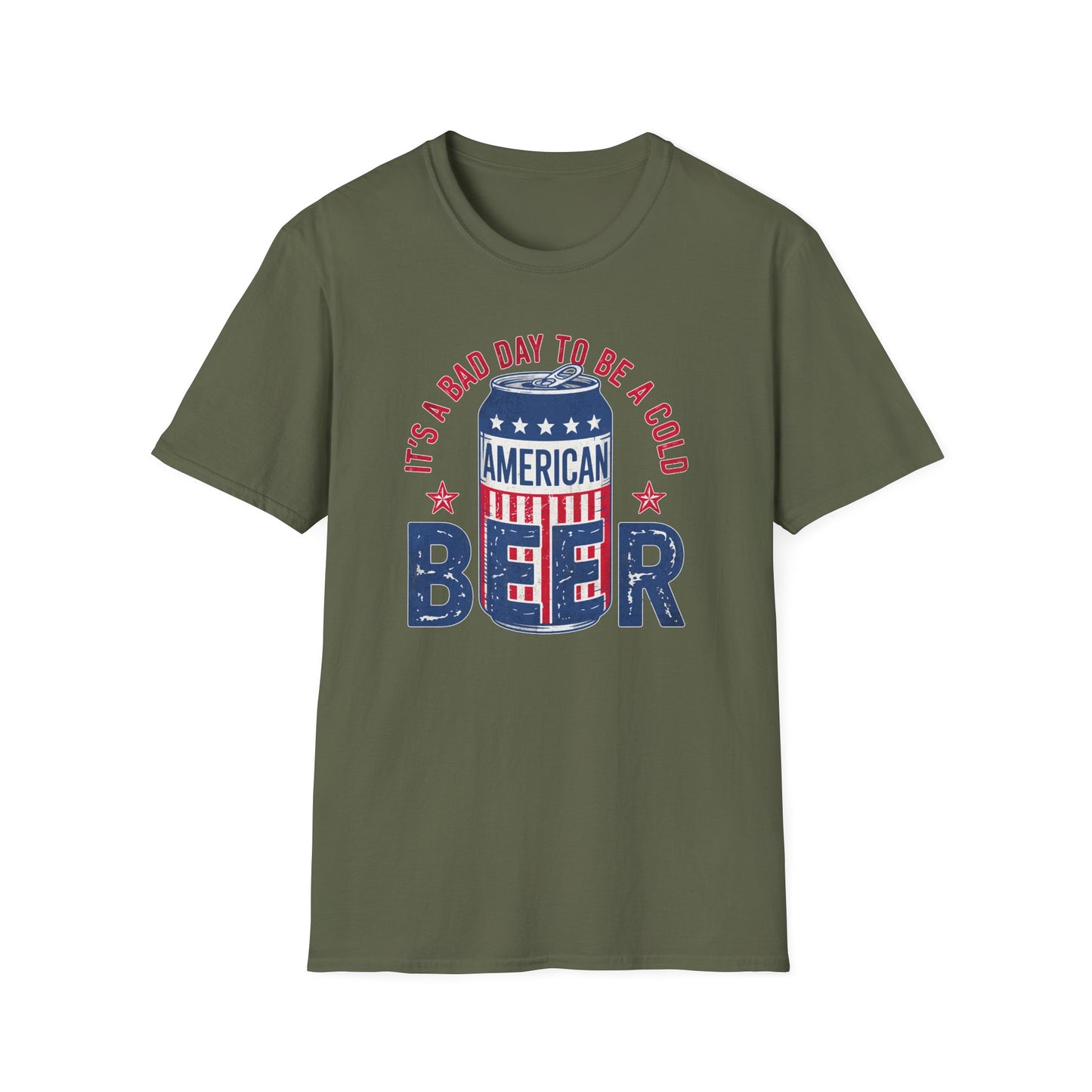 Bad Day To Be A Beer Cotton Tee Shirt