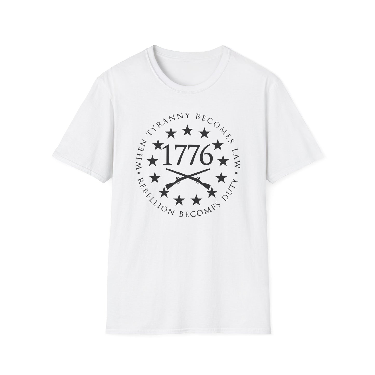 When Tyranny Becomes Law Cotton Tee Shirt