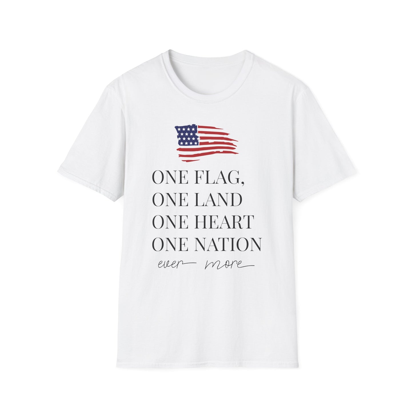 One Flag Cotton Tee Shirt