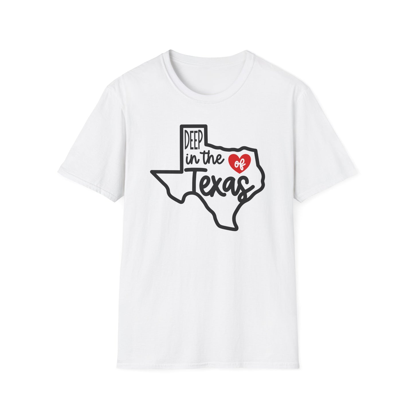 Deep in the Heart of Texas Cotton Tee Shirt