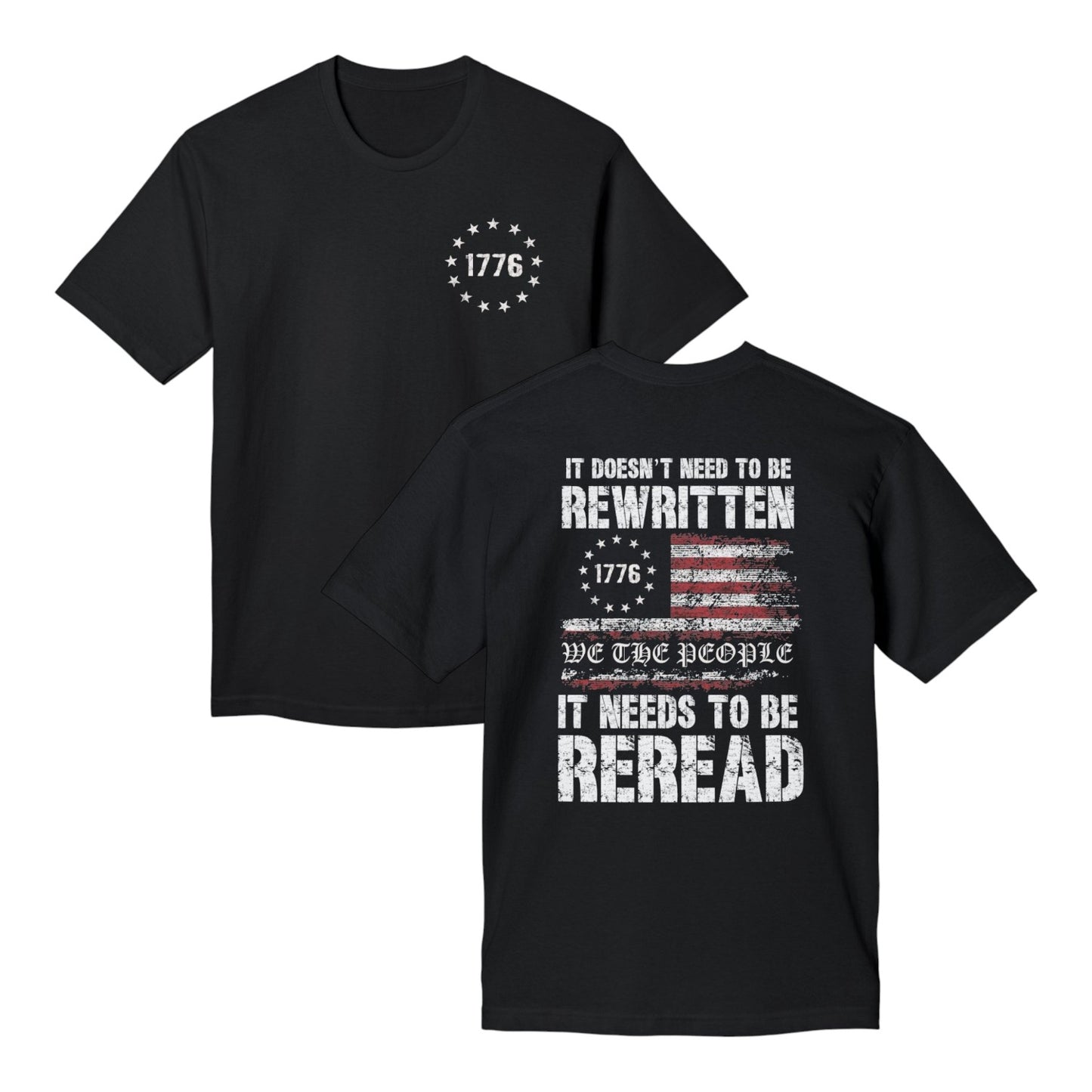 It Doesn't Need To Be Rewritten Cotton Tee Shirt