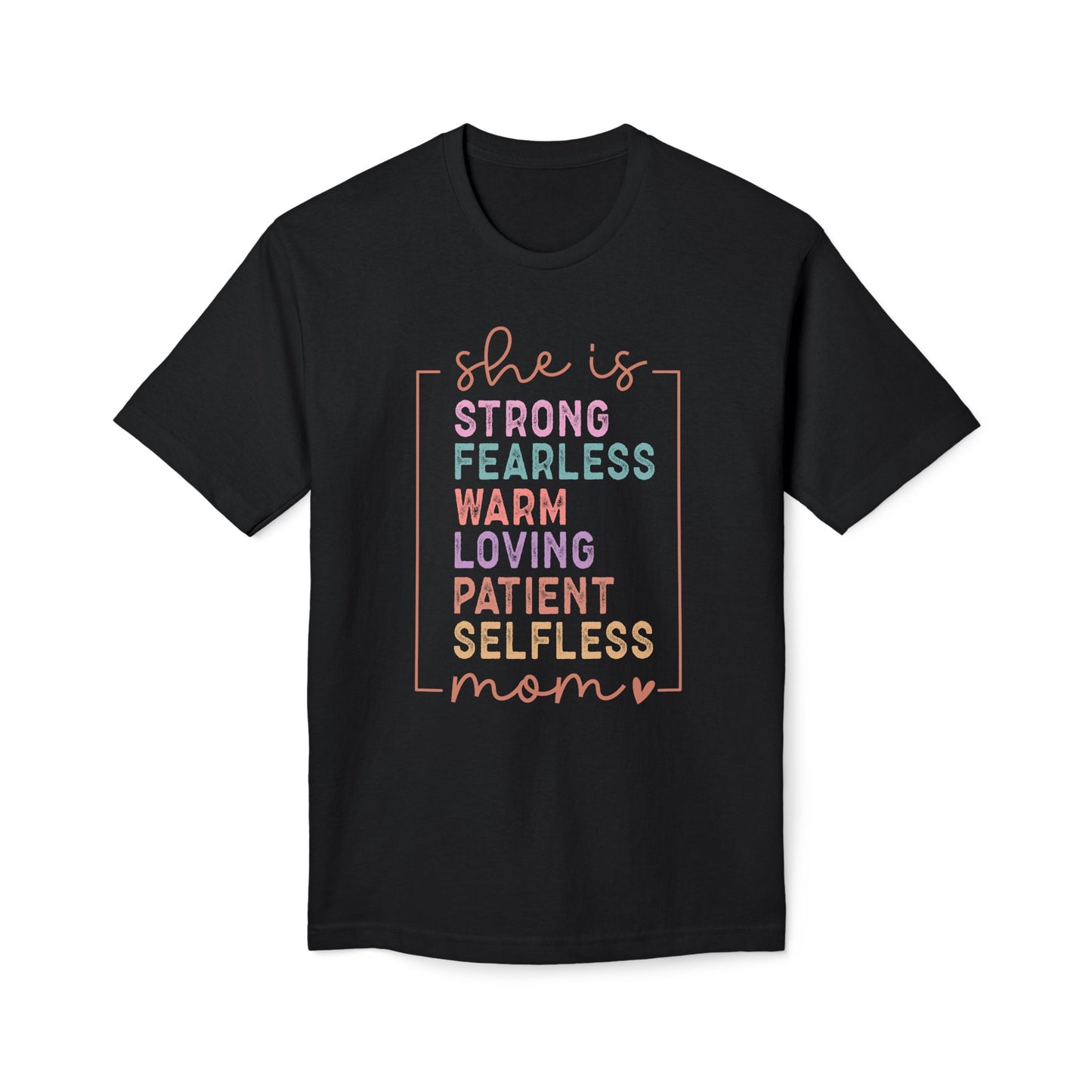 She is Mom Cotton Tee Shirt