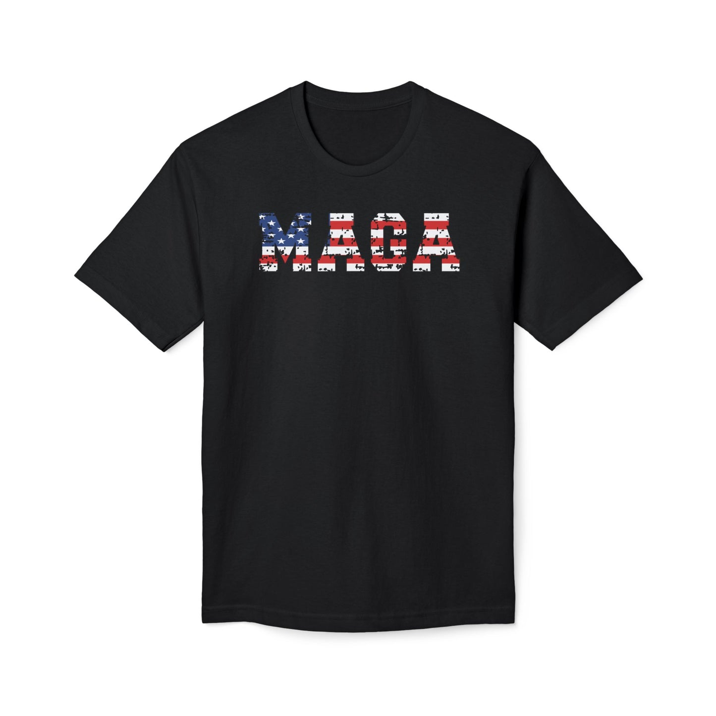 MAGA USA Flag Cotton Tee Shirt