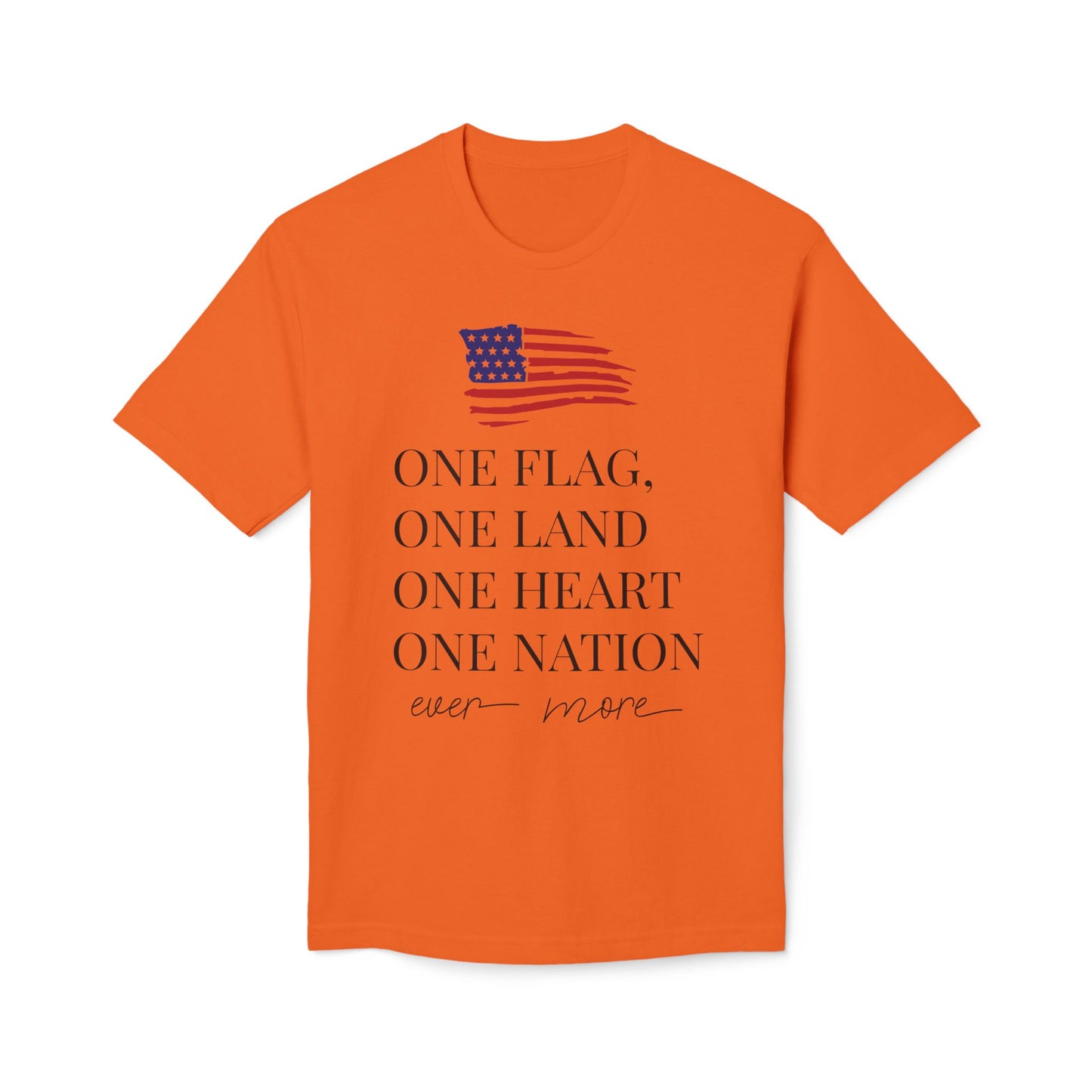 One Flag Cotton Tee Shirt