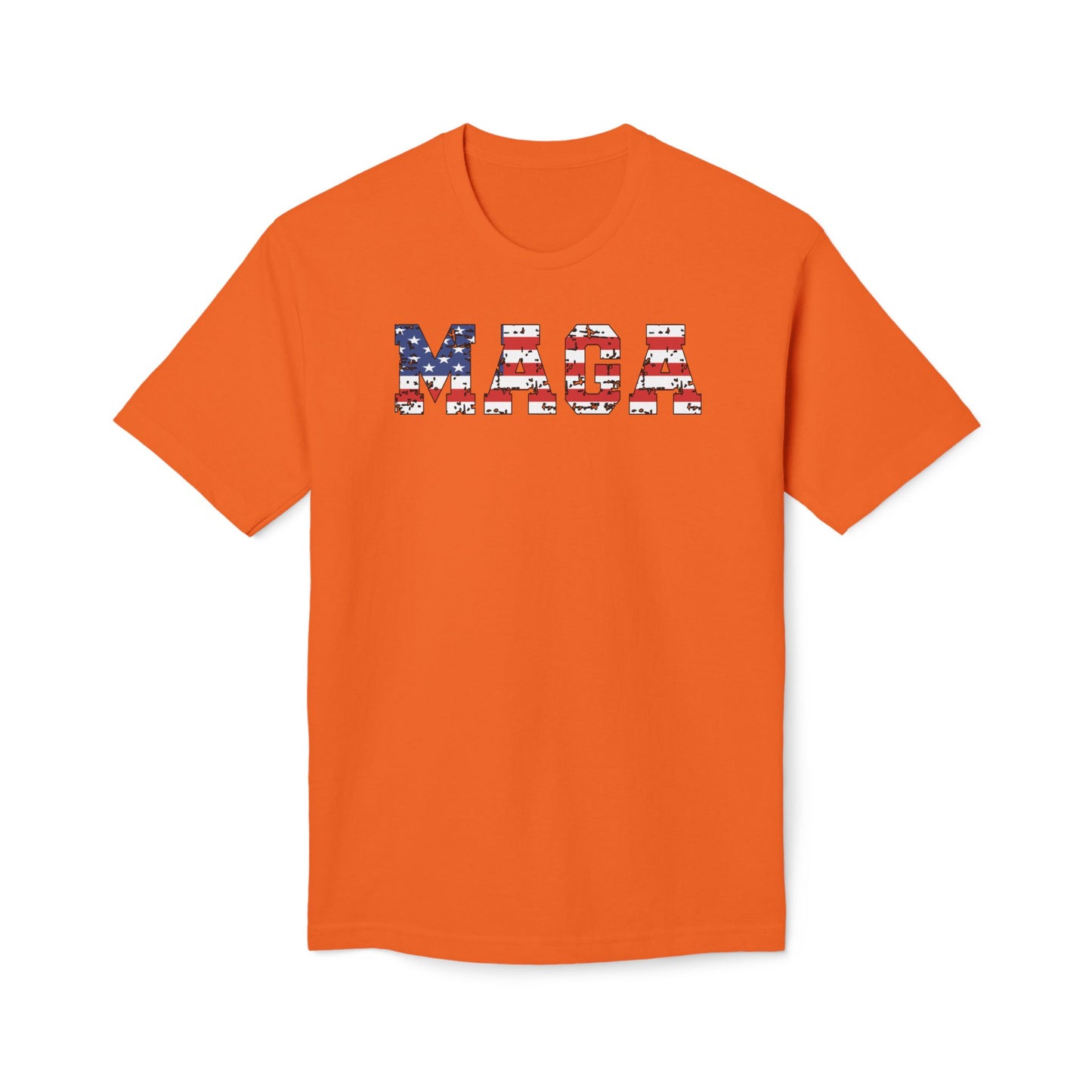 MAGA USA Flag Cotton Tee Shirt