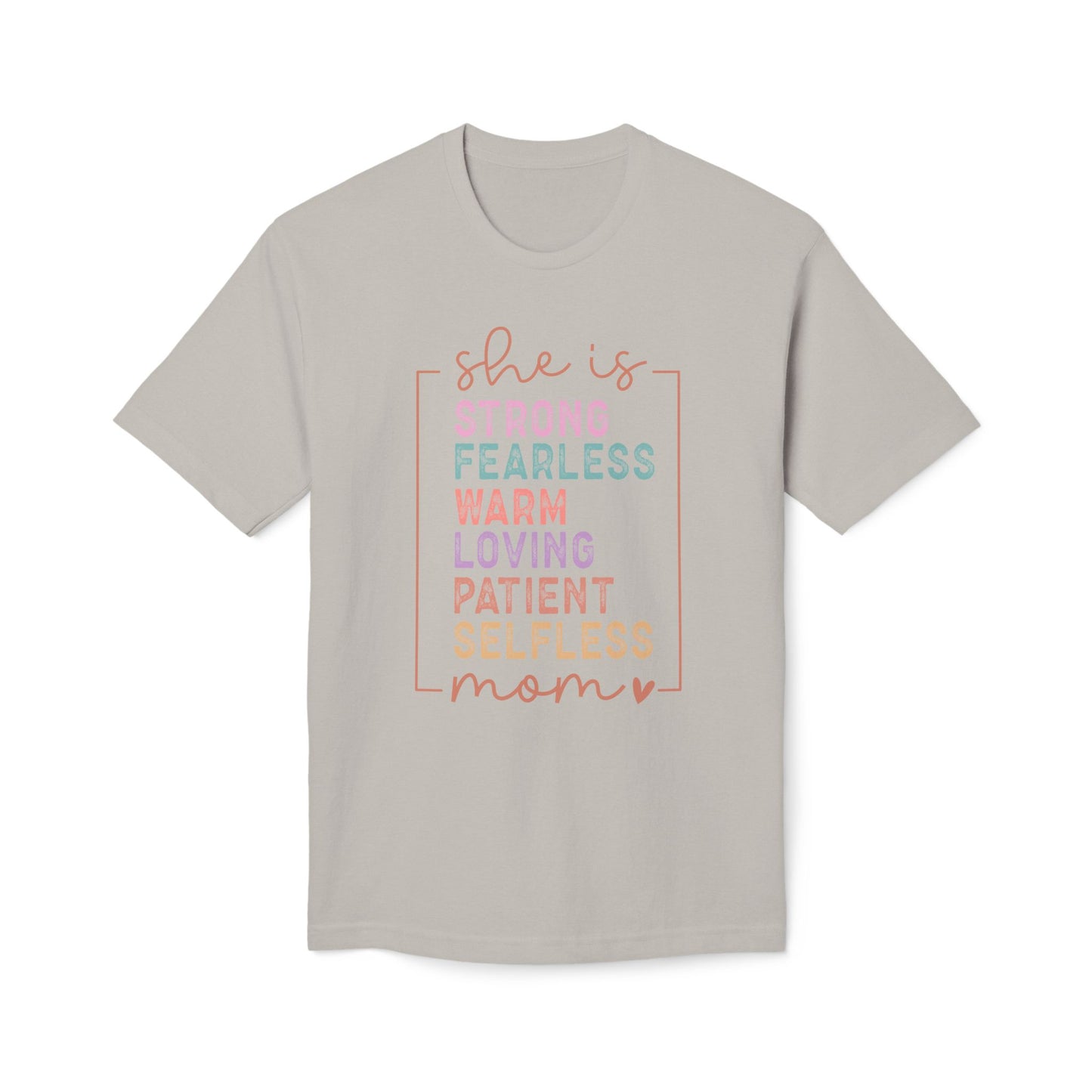 She is Mom Cotton Tee Shirt