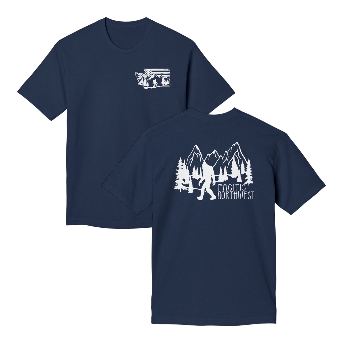 Pacific Northwest - Washington Cotton Tee Shirt