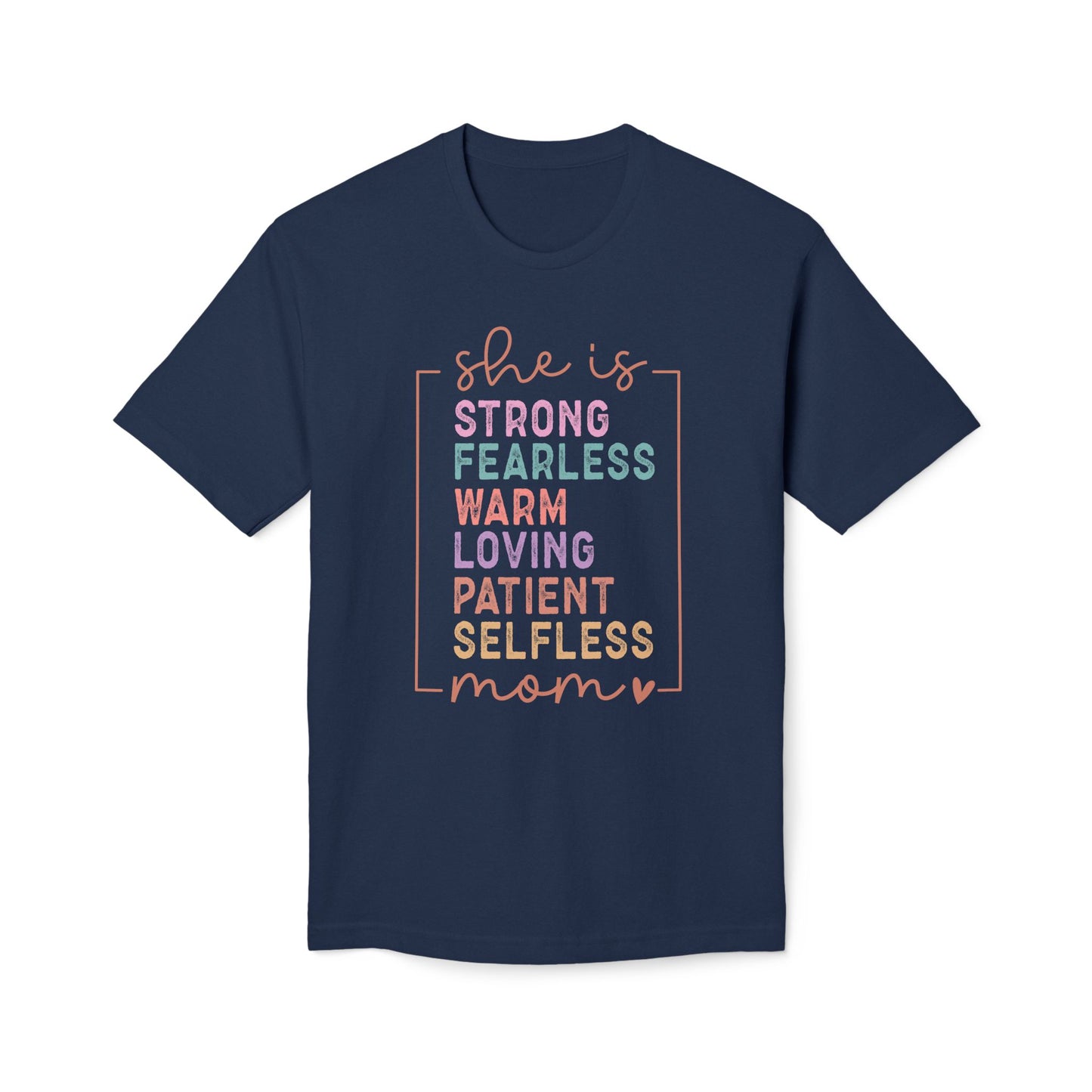 She is Mom Cotton Tee Shirt