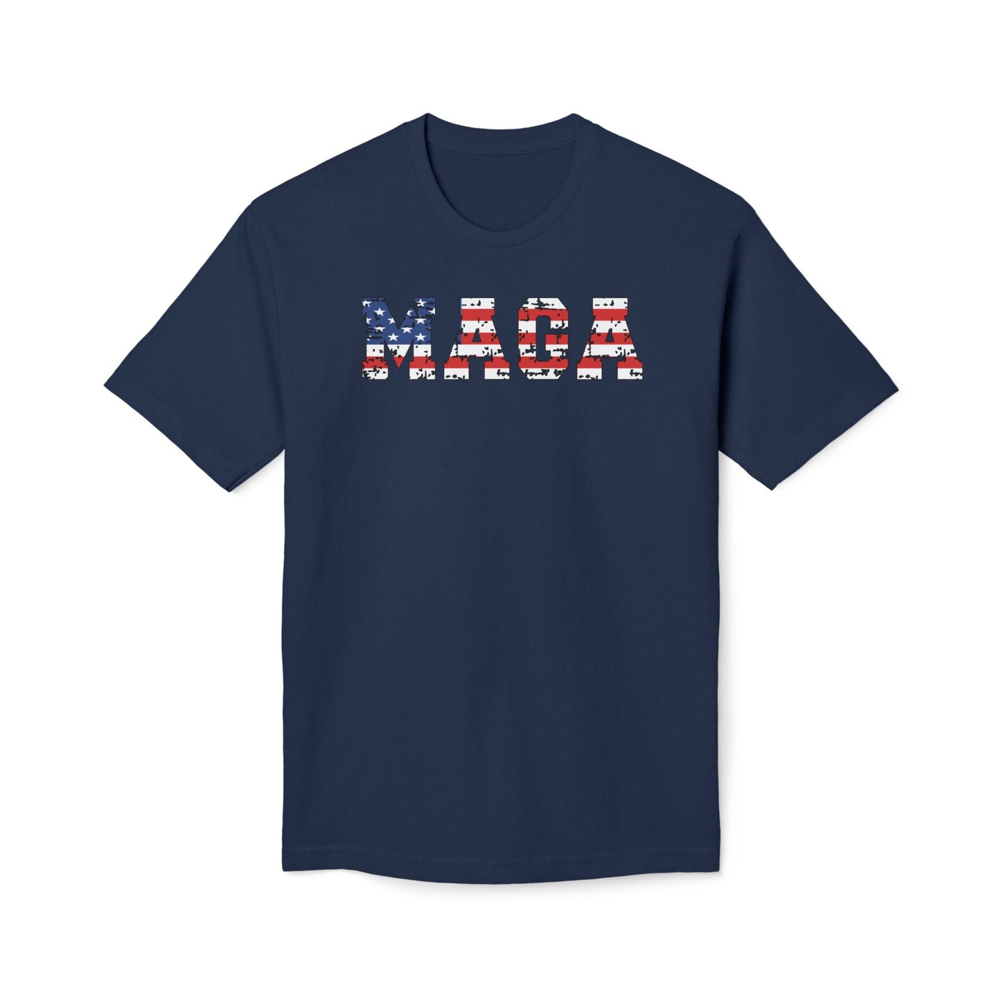 MAGA USA Flag Cotton Tee Shirt