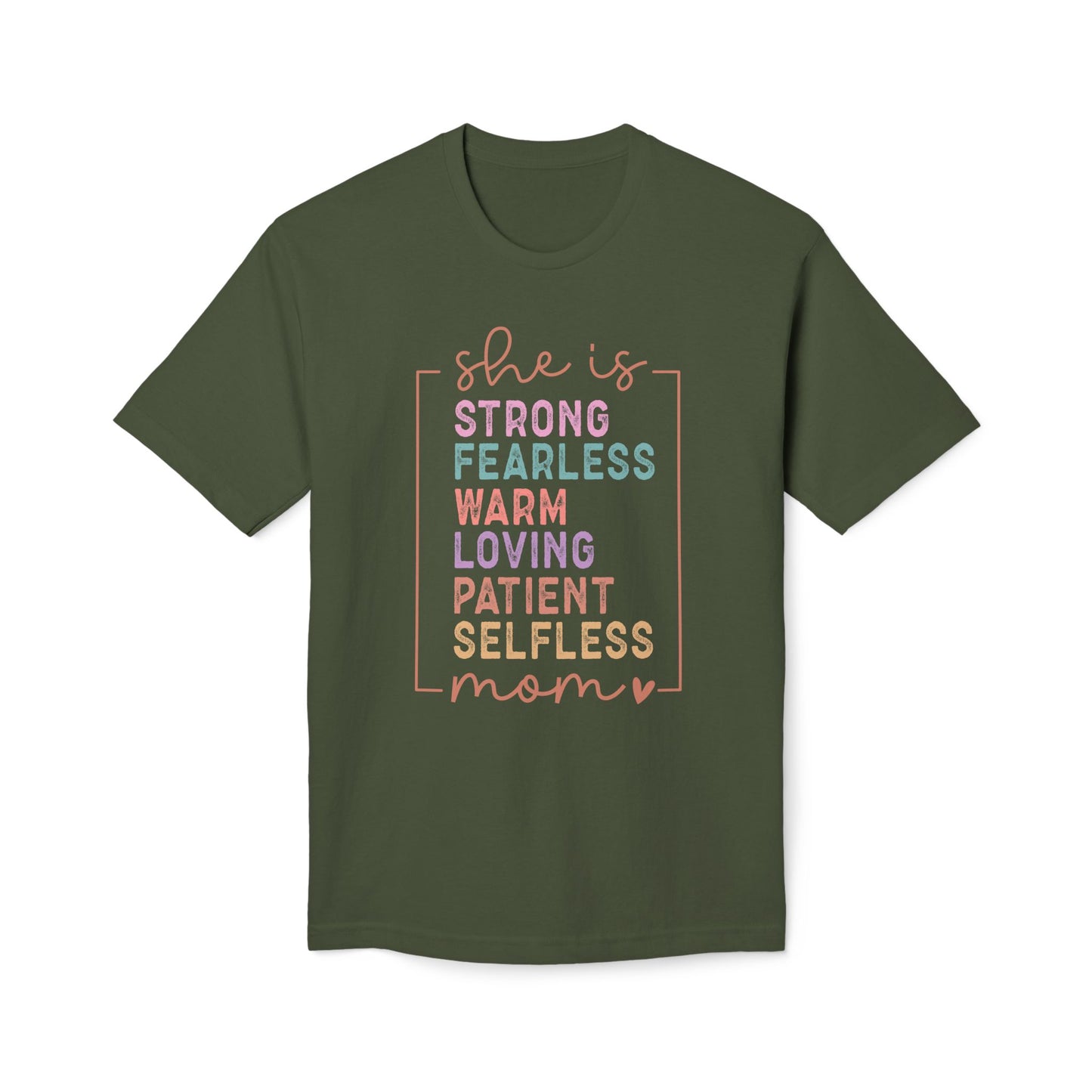 She is Mom Cotton Tee Shirt