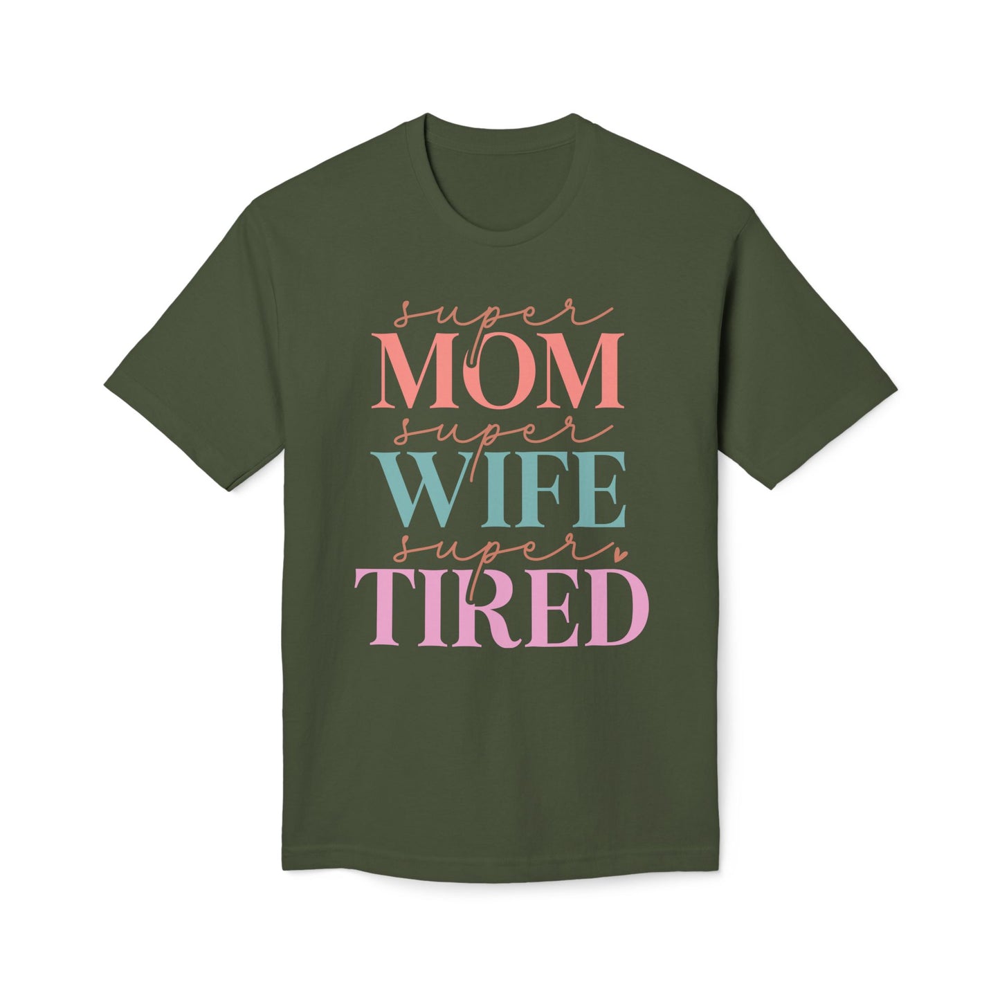 Super Mom Cotton Tee Shirt