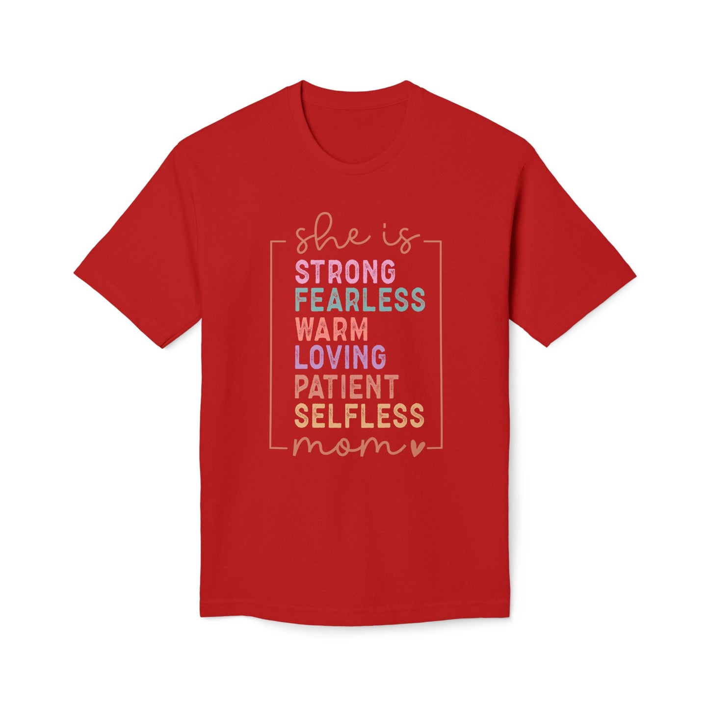 She is Mom Cotton Tee Shirt