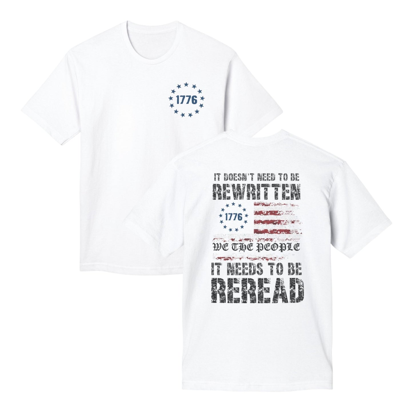 It Doesn't Need To Be Rewritten Cotton Tee Shirt
