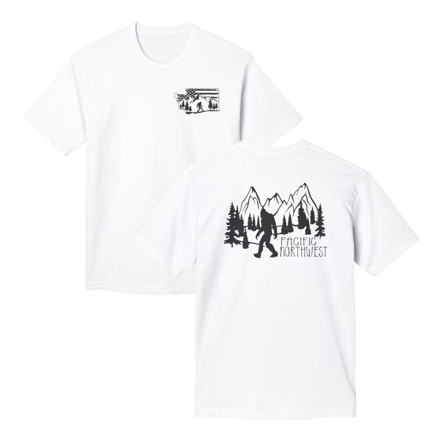 Pacific Northwest - Washington Cotton Tee Shirt