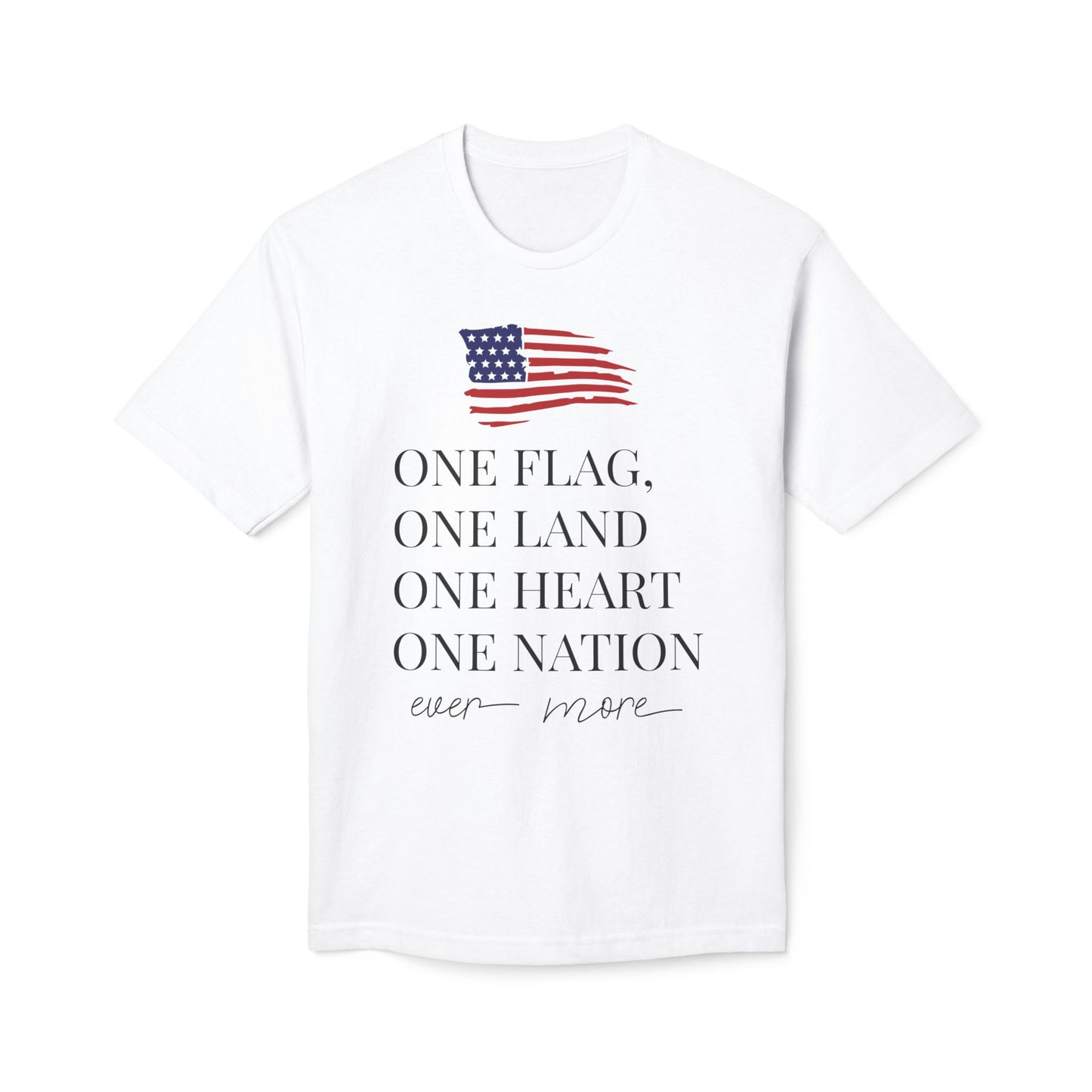 One Flag Cotton Tee Shirt