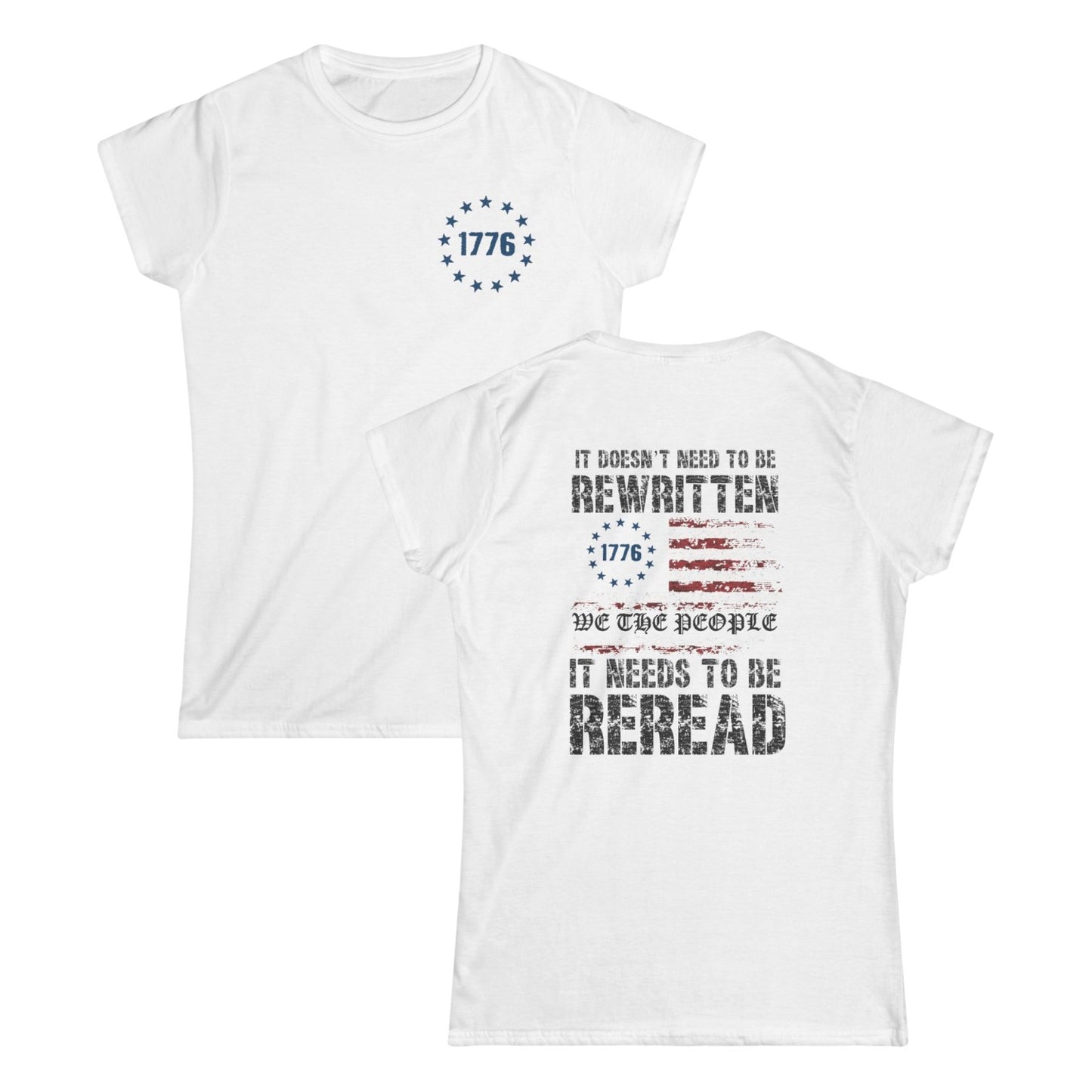 It Doesn't Need To Be Rewritten Cotton Tee Shirt