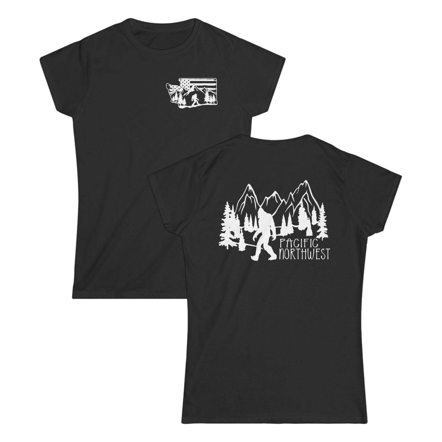 Pacific Northwest - Washington Cotton Tee Shirt