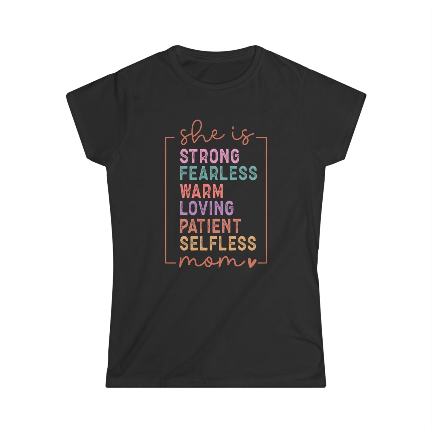 She is Mom Cotton Tee Shirt