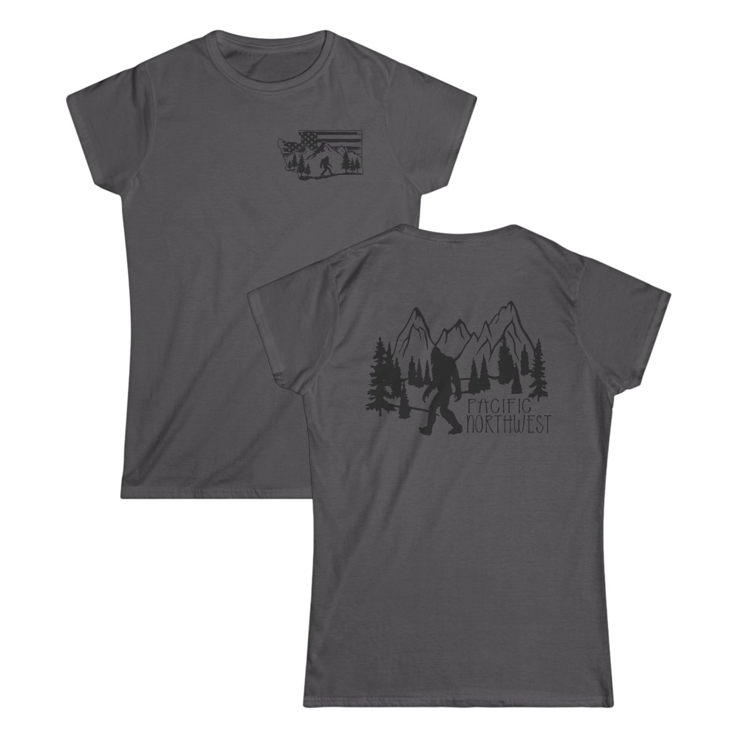 Pacific Northwest - Washington Cotton Tee Shirt