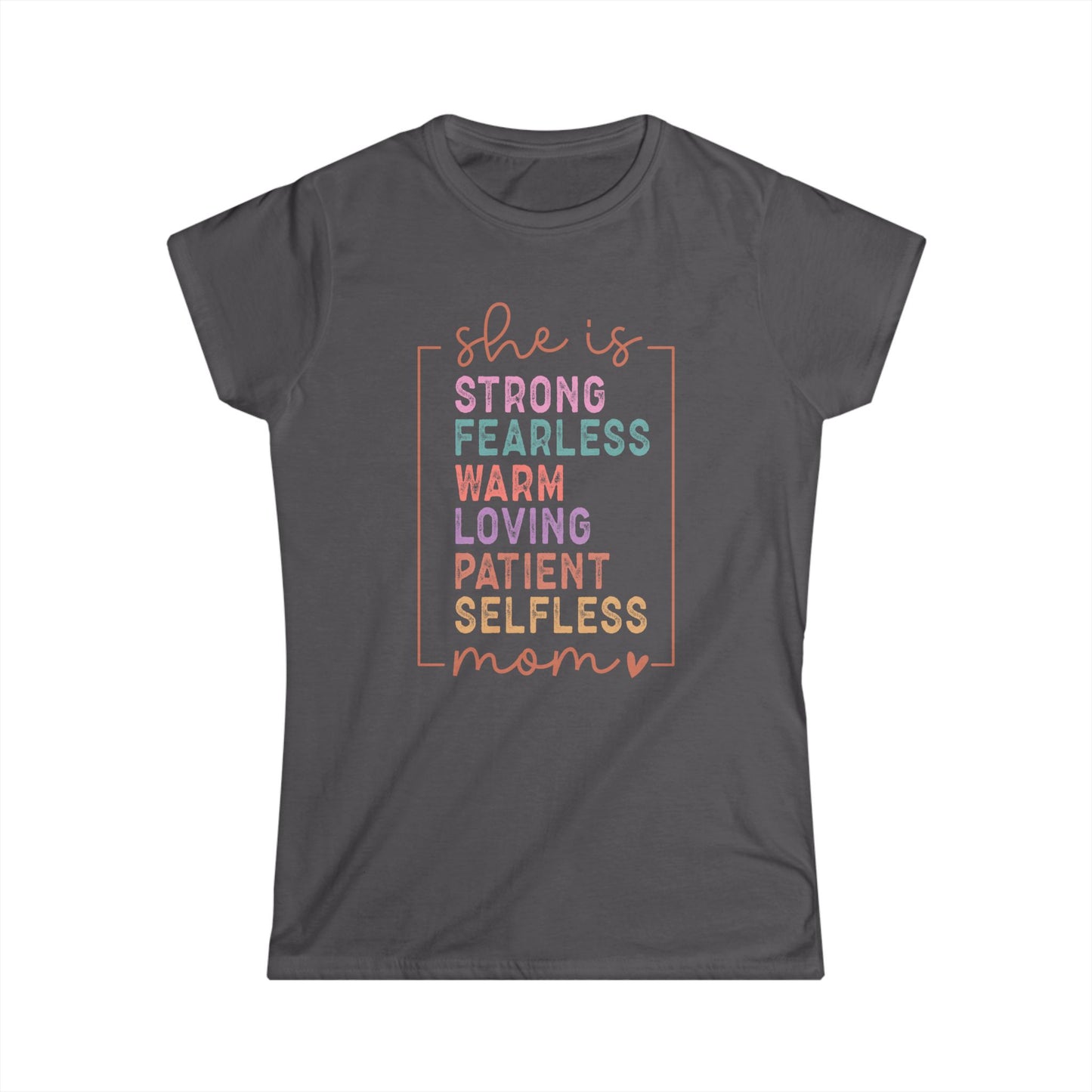 She is Mom Cotton Tee Shirt
