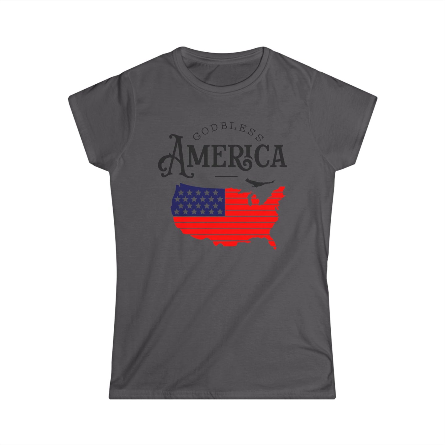 Godbless America Cotton Tee Shirt