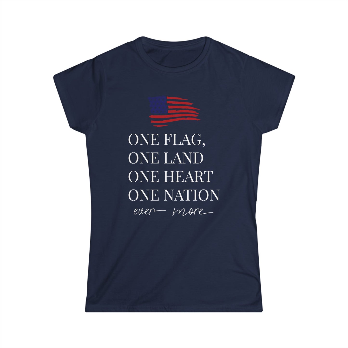 One Flag Cotton Tee Shirt