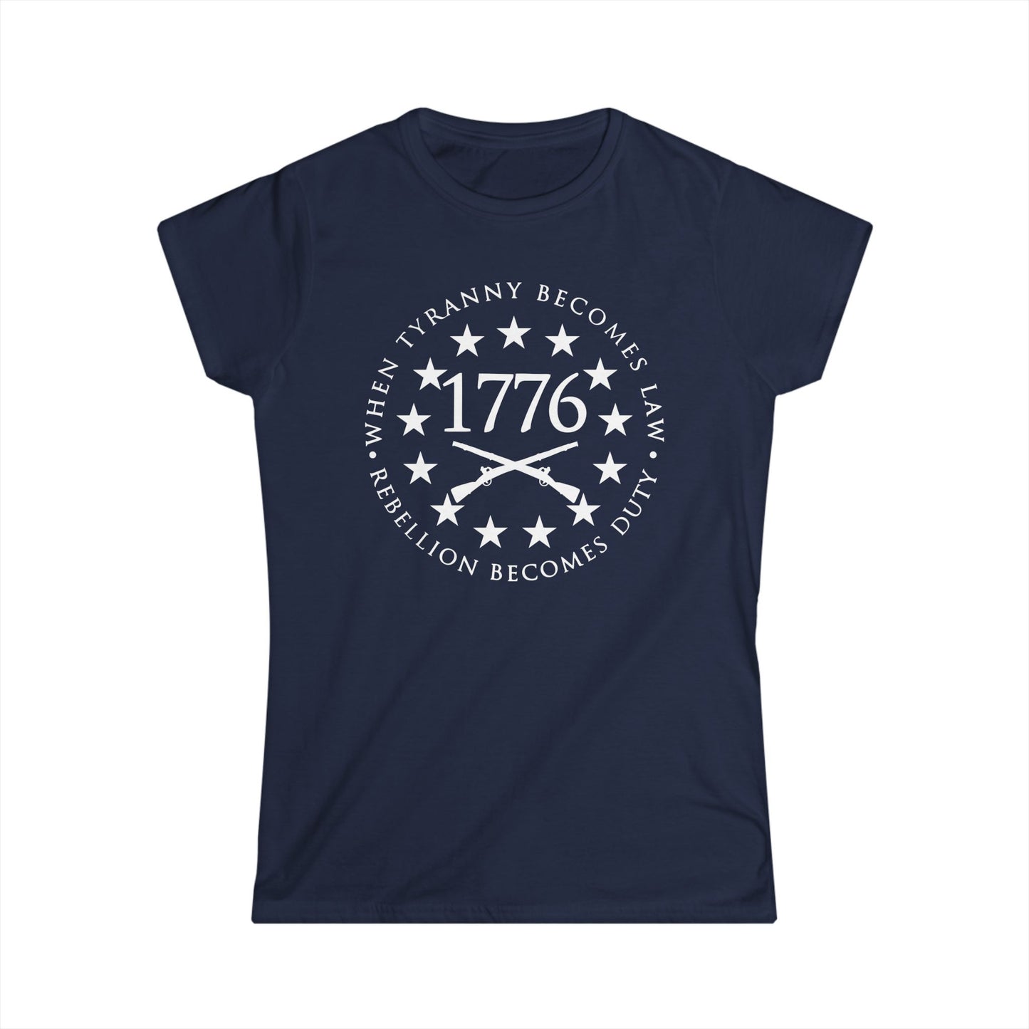 When Tyranny Becomes Law Cotton Tee Shirt
